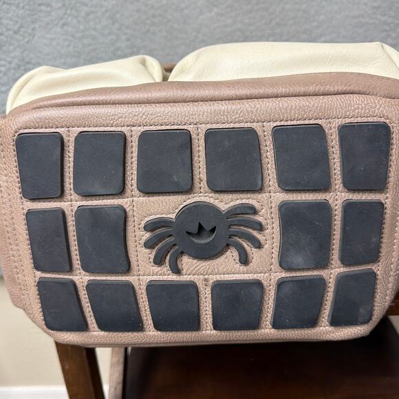 Itzy Ritzy Boss Plus Diaper Bag Backpack Vanilla Latte Vegan Leather BossMom - Picture 10 of 10